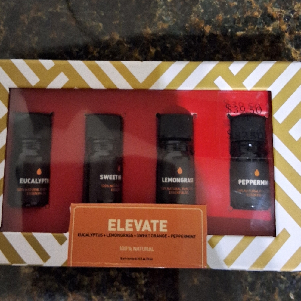 NWT ELEVATE EUCALYPTUS + LEMONGRASS +SWEET ORANGE+PEPPERMINT